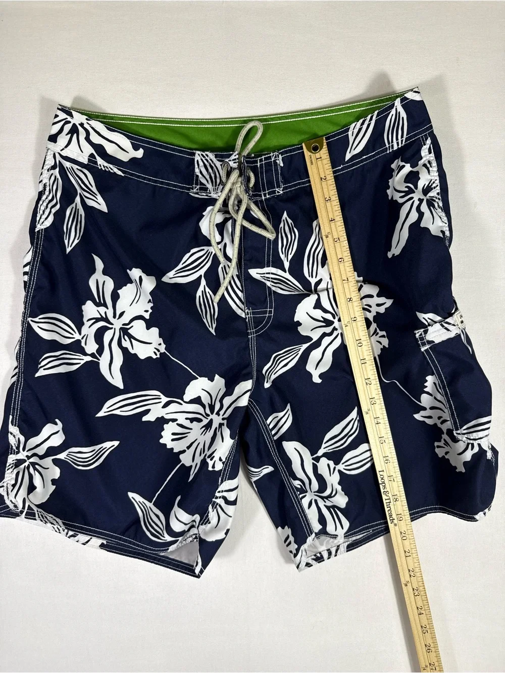 J. Crew navy swim